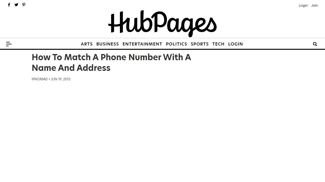How To Match A Phone Number With A Name And Address